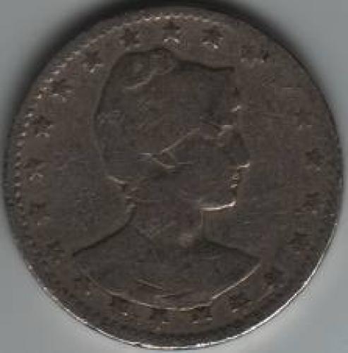 Coins; Brazil 400 Real 1901