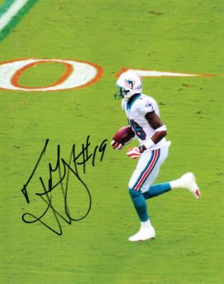 Ted Ginn Jr. autographed Miami Dolphins 8x10 photo