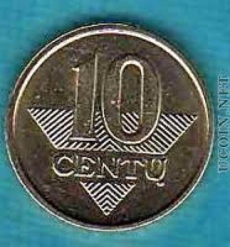 Coins;  Coin  Lithuania 10 centas 2007