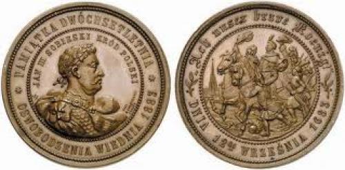 Coins; WORLD COINS. POLAND. Johann III Sobieski, 1629-1674-1696, 200th