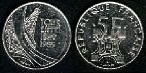 5 francs; Year: 1970-1997; (km 926a.1)