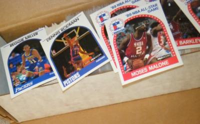 1989-90 NBA Hoops complete 300 basketball card set (David Robinson Rookie Card)
