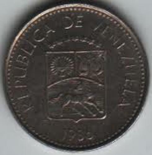 Coins;Venezuela 5 Centimo 1986; Front image