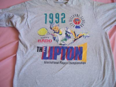 1992 Lipton International tennis T-shirt L
