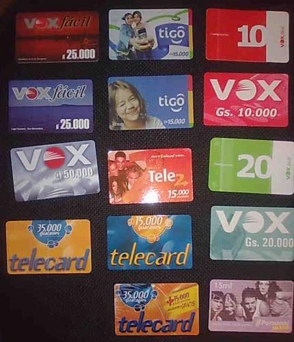 Paraguayan Phone cards