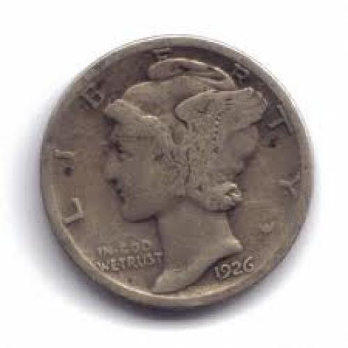 Coins; USA - 10 Cents Year: 1926