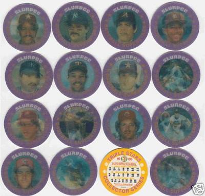 1986 Slurpee 7-11 South 16 baseball coin set MINT (Cal Ripken Nolan Ryan Mike Schmidt Ozzie Smith)
