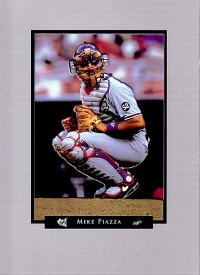 Mike Piazza Los Angeles Dodgers 1995 SuperSlam photo card