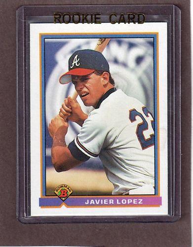 1991 Bowman Javier Lopez # 587