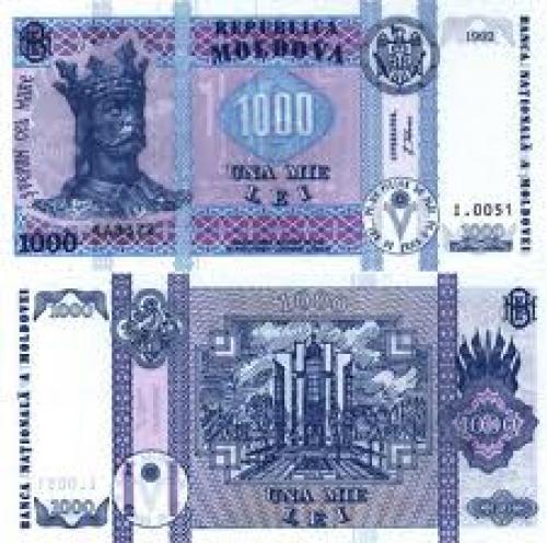 Banknotes: 1000 Lei Banknote Moldova