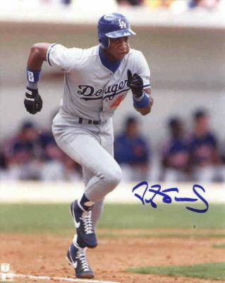 Darryl Strawberry autographed Los Angeles Dodgers 8x10 photo