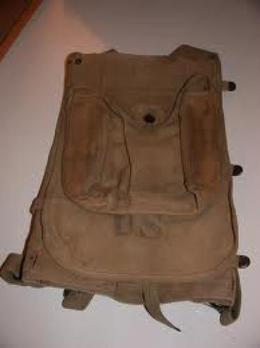 Militaria; WWI USA Backpack [front]