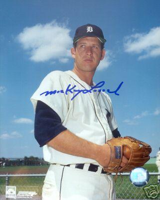 Mickey Lolich autographed 8x10 Detroit Tigers photo