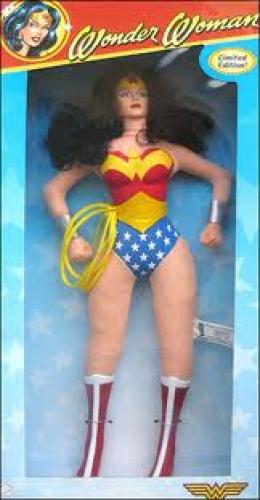 Dolls; Wonder Woman Six Flags Plush Doll - 2005