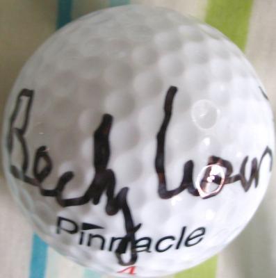 Becky Iverson (LPGA) autographed golf ball