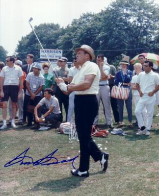 Sam Snead autographed 8x10 golf photo