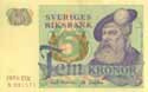 5 Swedish Kronor; Older notes