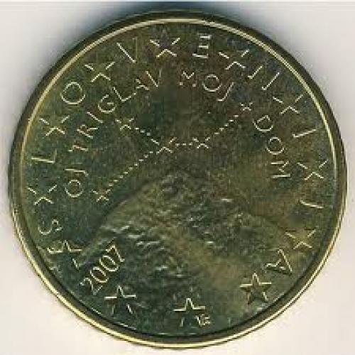 Coins; Slovenia, 50 euro cent, 2007 