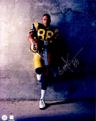 Eddie Kennison autographed St. Louis Rams 8x10 photo