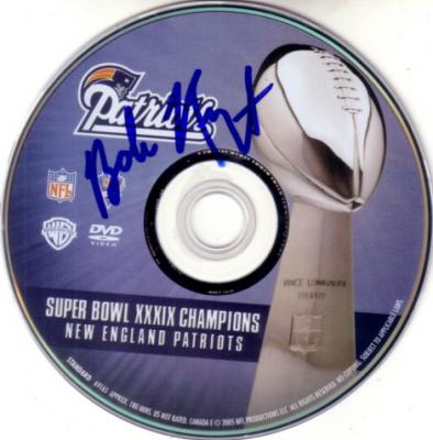 Bob Kraft autographed New England Patriots Super Bowl 39 Champions DVD