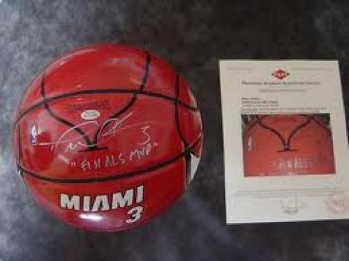 Memorabilia; Sports Memorabilia Dwyane Wade SIGNED Jersey Ball Basketball