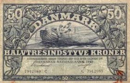 Banknotes: 50 Kroner Denmark