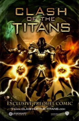 Clash of the Titans movie 2010 Comic-Con comic book