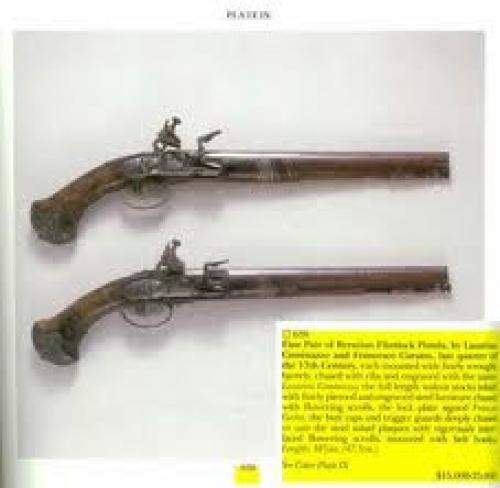 Cominazzo Lazarino; Rare Antique Pistol
