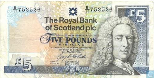 Scotland 5 Pounds