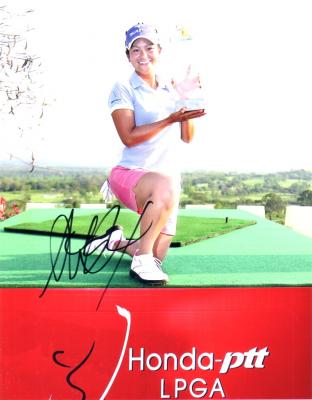 Ai Miyazato autographed 2010 Honda LPGA Thailand 8x10 photo
