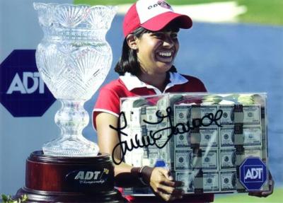 Julieta Granada (LPGA) autographed 5x7 photo