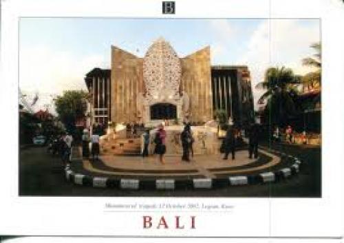 Postcard; Indonesia Postcard: Monument of tragedy 12-10-2002, Bali
