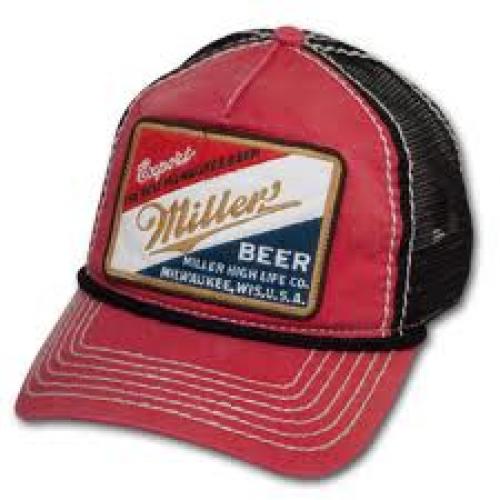 Breweriana; MILLER High Life Vintage Patch Cap