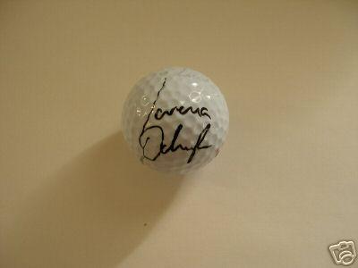 Lorena Ochoa autographed golf ball