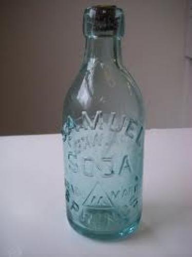 Bottles and Cans; Antique Saratoga Mineral Water Bottles