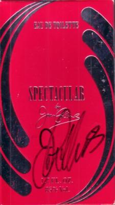Joan Collins autographed Spectacular perfume box
