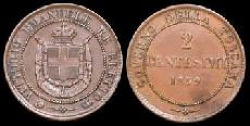 2 centesimi 1859 (km c#82)
