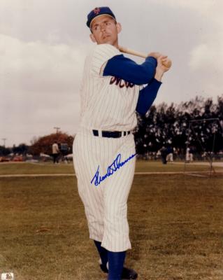 Frank Thomas autographed 8x10 New York Mets photo