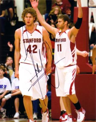 Robin Lopez autographed Stanford 8x10 photo