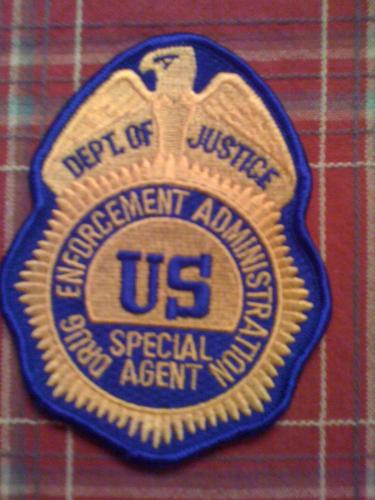 Rare U.S. DEA Special Agent Police patch