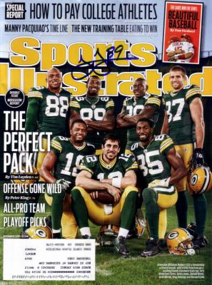 James Jones autographed Green Bay Packers 2011 Sports Illustrated