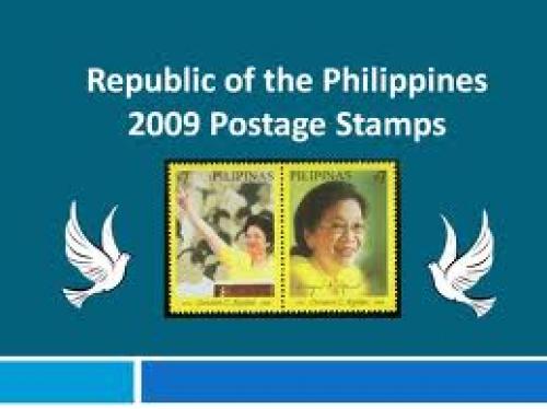 Philippines Philately Stamp; Year: 2009; President Corazon Aquino