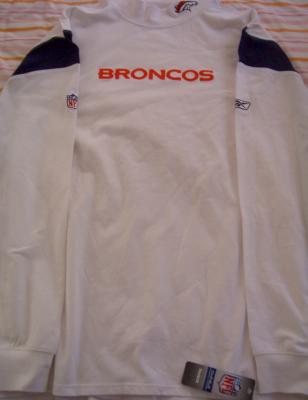 Denver Broncos Reebok Coaches long sleeve On Field shirt XXL NEW WITH TAGS