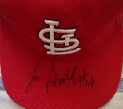 Lee Smith autographed St. Louis Cardinals cap