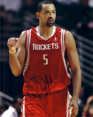 Juwan Howard autographed Houston Rockets 8x10 photo