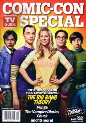 Big Bang Theory 2011 Comic-Con TV Guide magazine