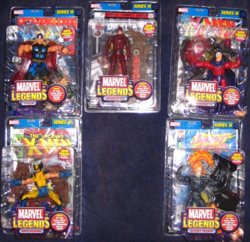 Marvel Legends Apocalypse Hawkeye Magneto Wolverine Thor