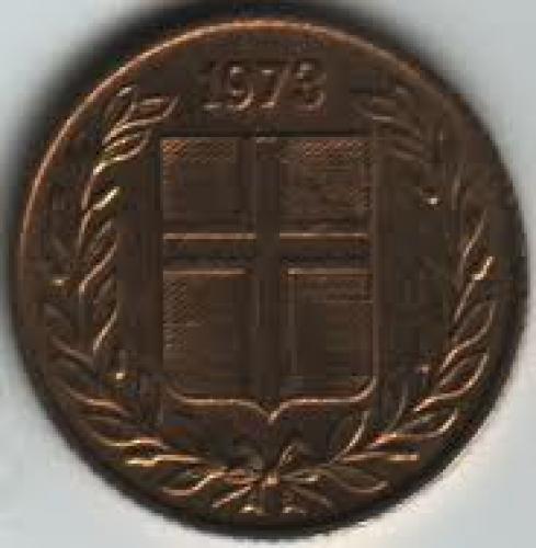 Coins; Iceland 50 Aurar 1973