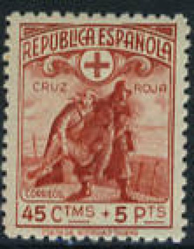 Red Cross 1v; Year Issue: 1938; Spain Stamps