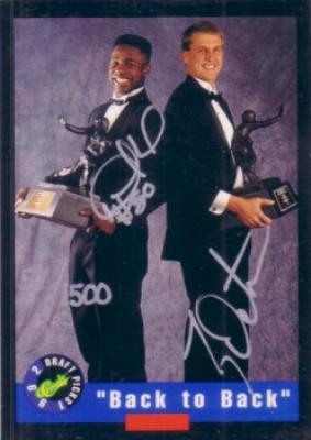 Desmond Howard & Ty Detmer autographed Heisman 1992 Classic #57/1500